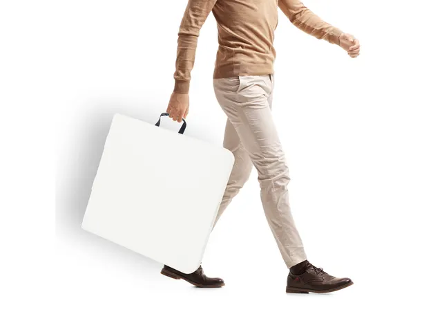 Table pliante BRASQ 120x60x74cm FC120 blanc