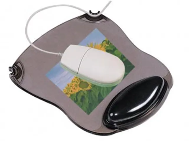 Gel Muismat Met Polssteun, Grijs