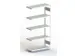 rayonnage modulaire,rayonnage suivant,CLIP,HxlxP 2000x1006x436mm