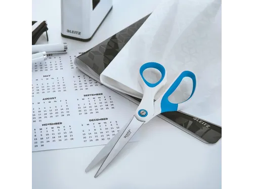 Schaar Leitz WOW 205mm titanium blauw