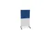 scheidingswand,HxB 1545x800mm,Bl-wit,BN6016-blauw