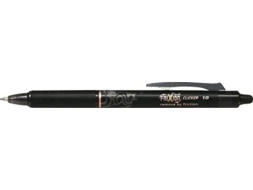 Rollerpen Pilot Frixion Ball Clicker 1.0mm Brede punt Zwart