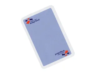 Speelkaarten Bridge Bond blauw - 1