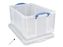 Really Useful Boxes Deksel Voor 18/35 Liter Box Transparant