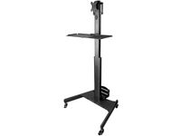 Mobiele Werkplek met Monitorsteun CPU Houder