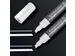 Krijtstift Sigel set 2stuks wit wig punt 1-5 mm