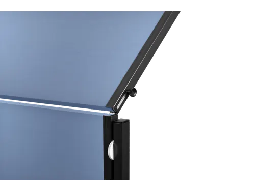 PREMIUM PLUS workshopbord inklapbaar 150x120cm blauw-grijs vilt