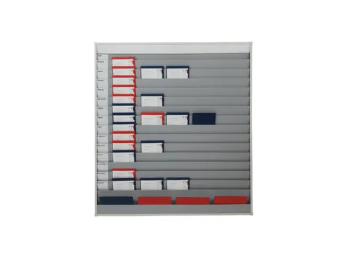 Werkplaats-/Opdrachtplanner Kunststof Profiel 1750x1575mm 15 Rijen