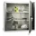 Wandkast Rvs 600x650x320mm 2legborden In Hoogte Verstelbaar