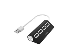 Hub Hama 4-poorts USB 2.0 zwart