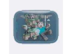 Lunchbox Beckmann 18,7x14x7cm Jungle Game green