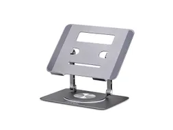 Draaibare Laptopstandaard Zilver tot 5kg Laptops