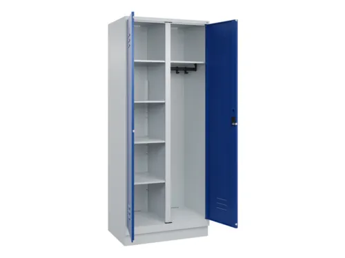 wasgoedverdeelkast,HxBxD 1950x800x500mm,vak B 400mm,cilinderslot