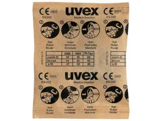 Uvex X-Fit oordoppen, SNR 37 dB, per 100 paar - 1