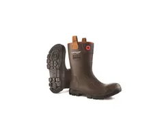 Dunlop Purofort RigPRO full safety Dark Brown veiligheidslaars S5 - 39