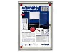 Infovitrine 1xa4 Whiteboard Voor Binnen Deur Acrylglas