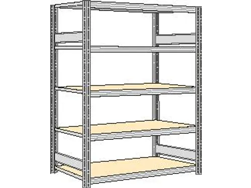 magazijnstelling,grondveld,HxBxD 2000x1751x626mm,vakl. 250kg