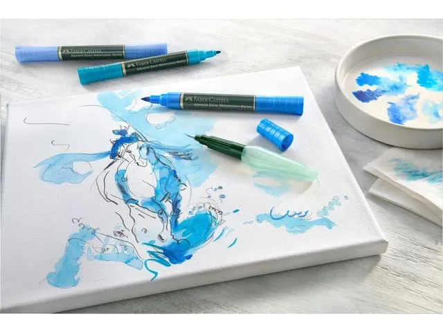 Aquarel marker Faber-Castell Albrecht Dürer doos a 5 stuks