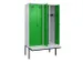 armoire vestiaire avec banc noir et blanc,HxlxP 2120x1200x815mm