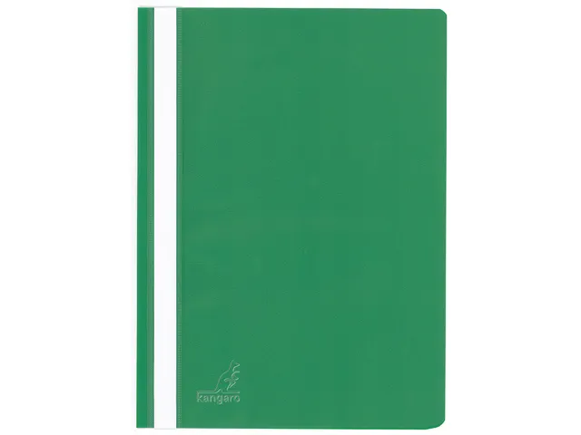 Snelhechtermap Kangaro A4 PP donkergroen, krimp á 25 stuks