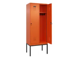 locker,HxBxD 2120x800x500mm,2vak,vak B 400mm,draaigrendel