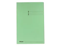 Dossiermap Esselte manilla 3 kleppen folio groen
