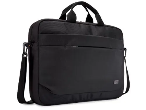 Advantage Laptoptas voor 15.6 inch laptop zwart polyester