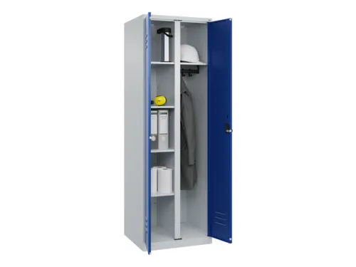 wasgoedverdeelkast,HxBxD 1850x600x500mm,vak B 300mm,draaigrendel