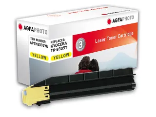 APTK8305YE AP Kyocera TK8305Y TA toner geel rebuilt 15000pagina's - 1