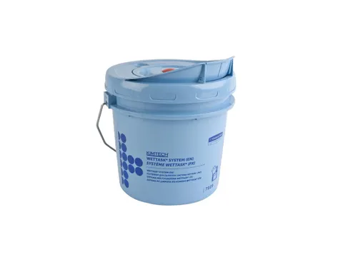 Kimtech 7919 Poetsdoek Wettask dispenser emmer blauw
