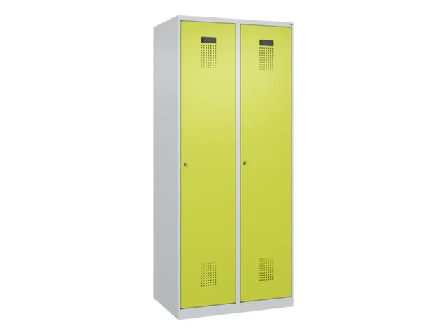 locker voor scheiding van kleding,HxBxD 1850x800x500mm,2vak
