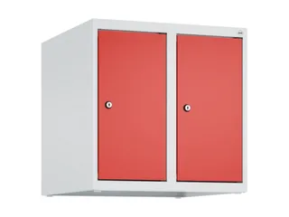 opzetkast,v. locker,2vak.,vak B 250mm,HxBxD 500x500x500mm,vleugeldeur - 1