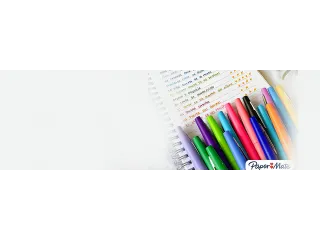 Fineliner Paper Mate Flair retro medium assorti blister à 6 stuks - 3