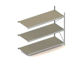 breedvakstelling,aanbouwveld,HxBxD 2200x2651x1050mm,vakl. 490kg - 1