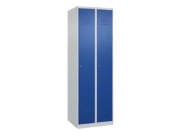locker voor scheiding van kleding,HxBxD 1850x600x500mm,2vak