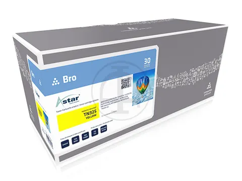 AS13523 Astar Brother TN325Y HL toner geel rebuilt 3500pagina's