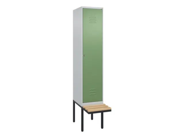 locker voor scheiding van kleding,HxBxD 2120x400x815mm,1vak