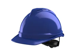 MSA V-Gard 500 G452 veiligheidshelm, ABS, met ventilatie, blauw, per s
