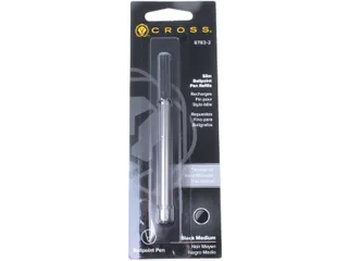 Balpenvulling Cross slim click medium zwart - 1