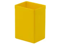 inzetbak v. stapelbak 26l HxLxB 122x94x73mm PP geel 30 stuks