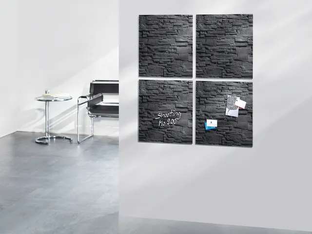 Glasbord Sigel 48x48cm Leisteen Design