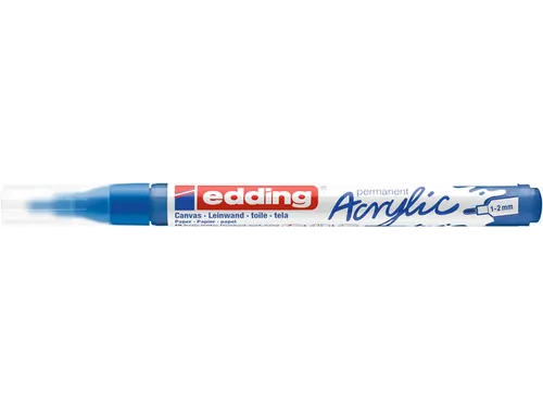 Acrylmarker edding e-5300 fijn gentiaanblauw