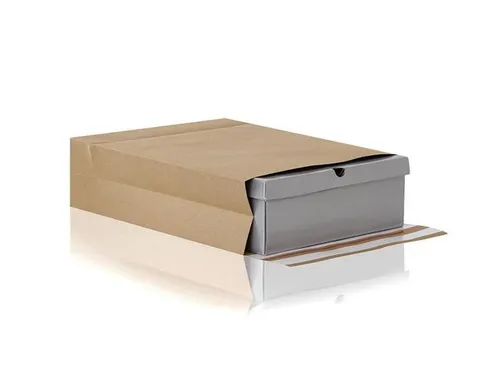 Envelop Met Blokbodem 350 X 450 X 80+100Mm 200 Stuks