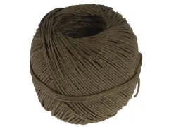 Vlaskoord touw uit 2 draden, bol van 100 g, +/- 90 m