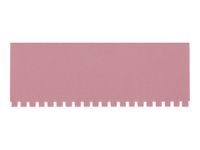 naambordje HxB 27x76mm doos roze