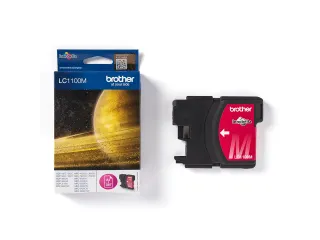 Inktcartridge Brother LC-1100M rood - 3