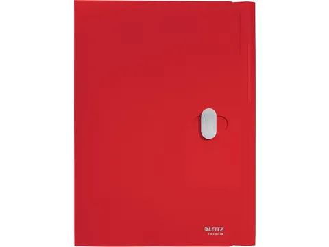 Recycle klepmap uit PP A4 rood