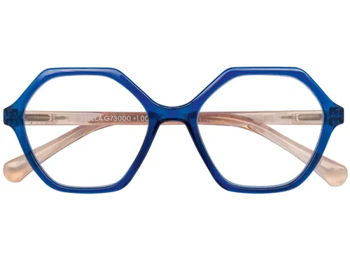 Leesbril I Need You Stella +3.00 dpt blauw