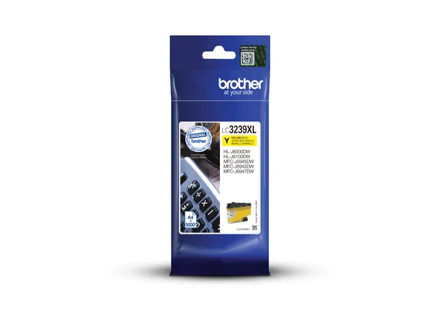 Inktcartridge Brother LC-3239XL geel HC