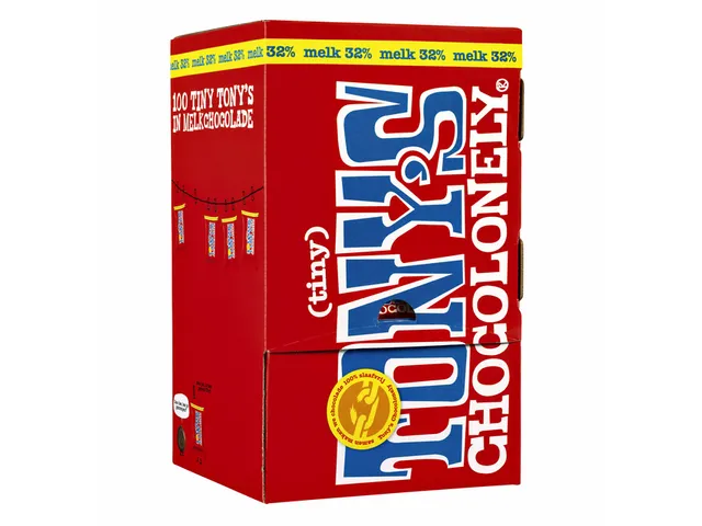 Chocolade Tiny Tony's Chocolonely 100 stuks melk